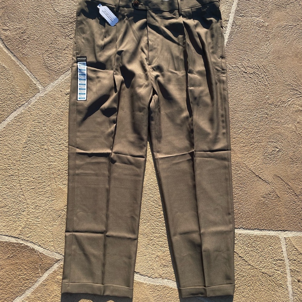 Work Style Khaki Pants Brand New w Tags Size 40x30 (BUNDLE OF 4 NEW PAIRS)
